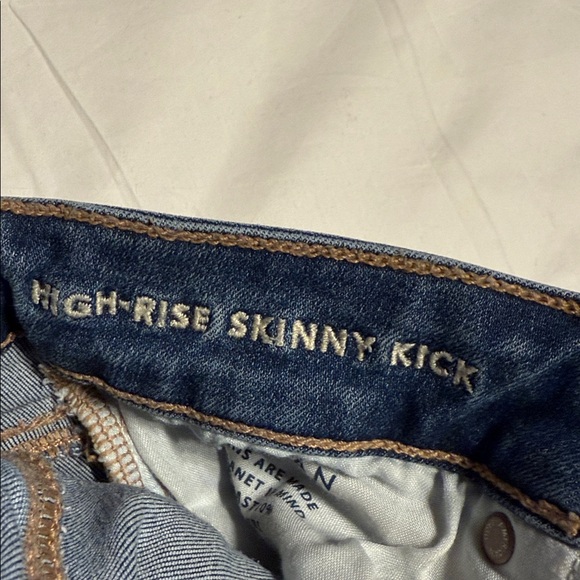 American Eagle high rise skinny kick jeans - Picture 2 of 5
